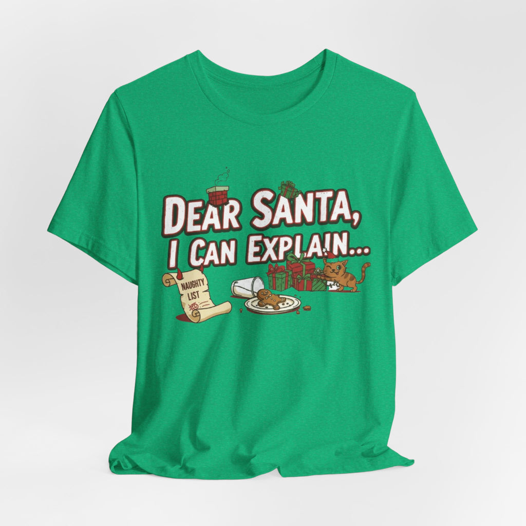 Dear Santa I Can Explain Christmas Tee