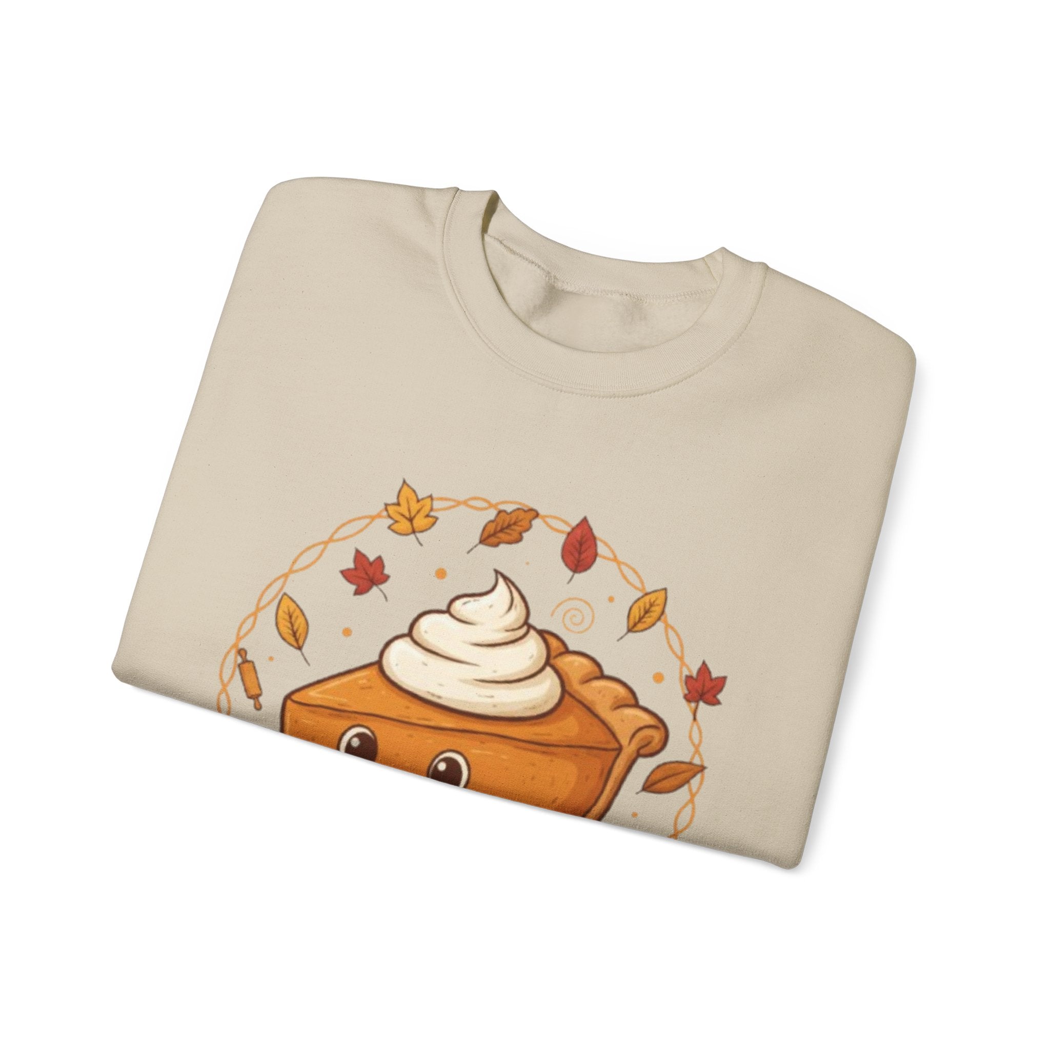 Sweatshirt — "I'm Just Here for the Pie" Cute Thanksgiving Pie Crewneck