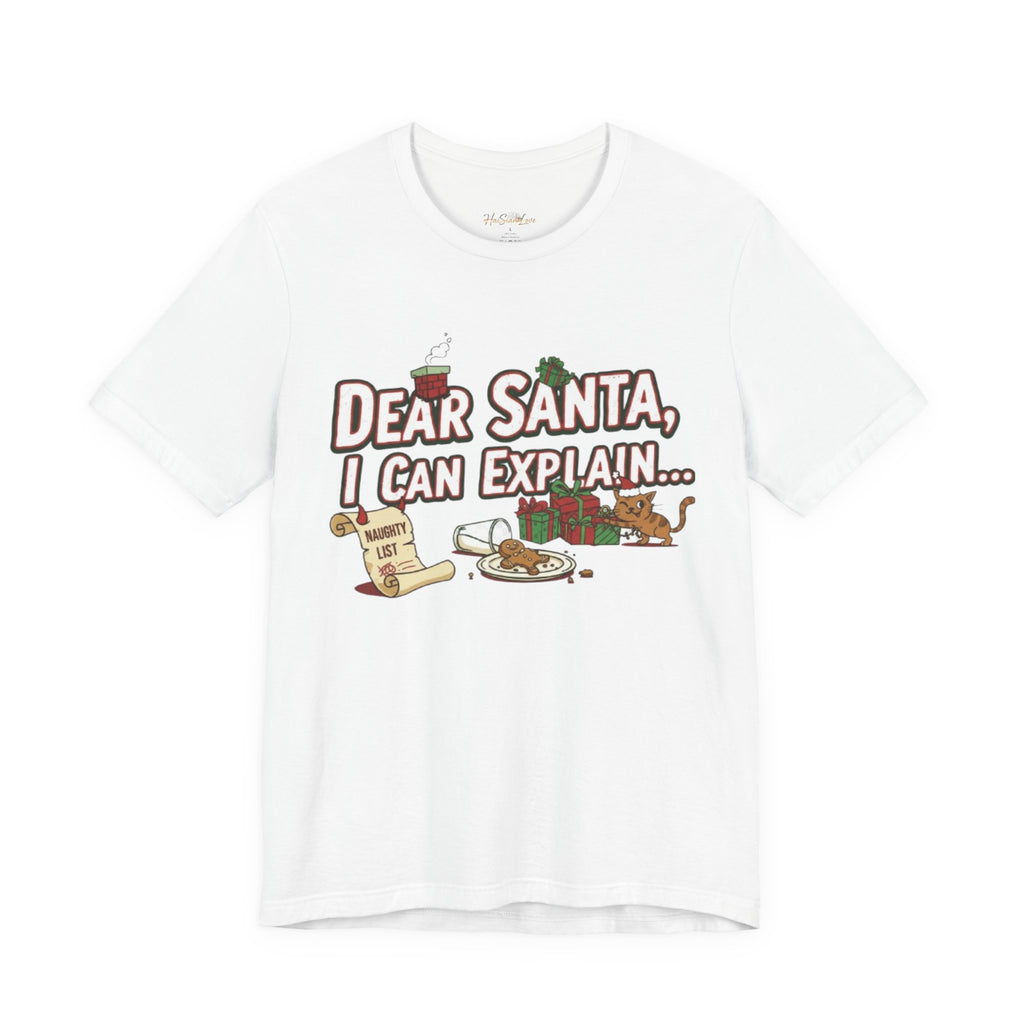 Dear Santa I Can Explain Christmas Tee