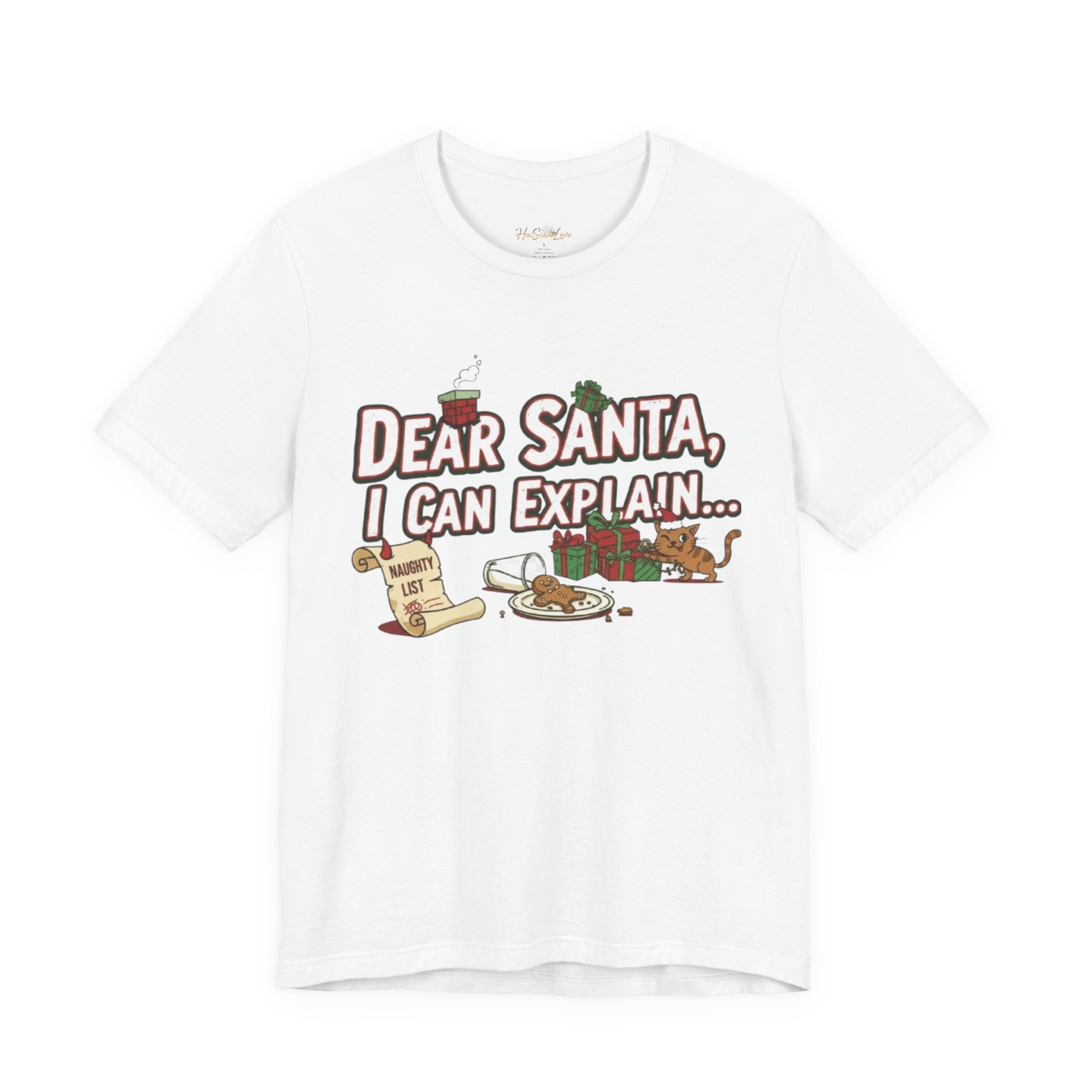 Dear Santa I Can Explain Christmas Tee