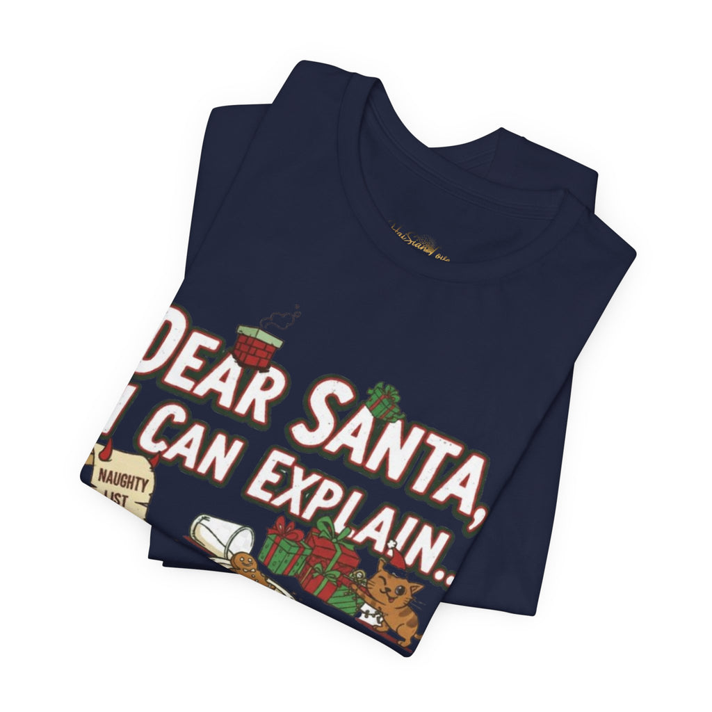Dear Santa I Can Explain Christmas Tee