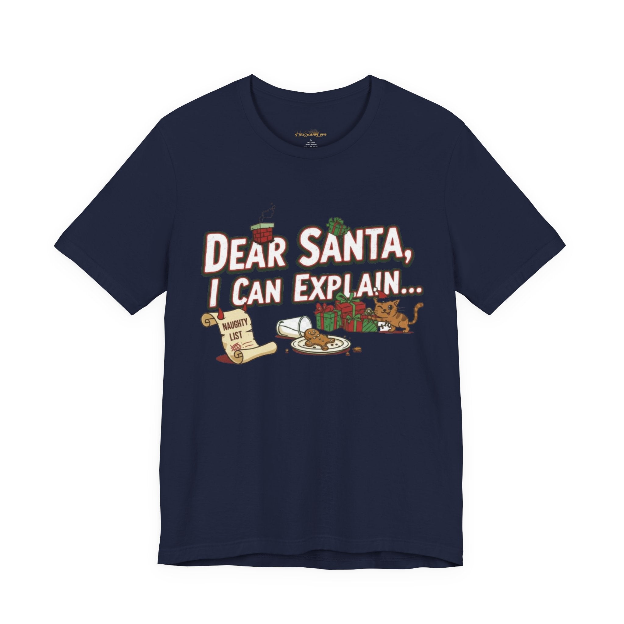 Dear Santa I Can Explain Christmas Tee