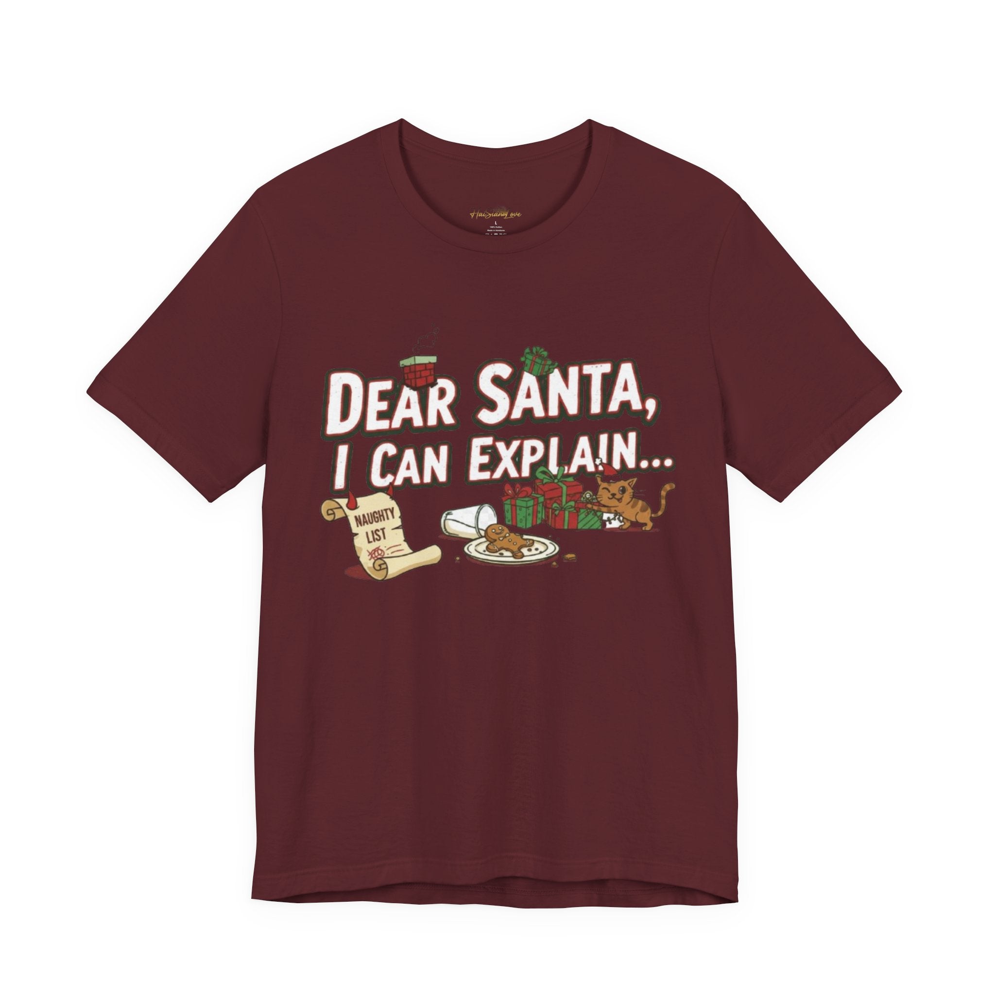Dear Santa I Can Explain Christmas Tee