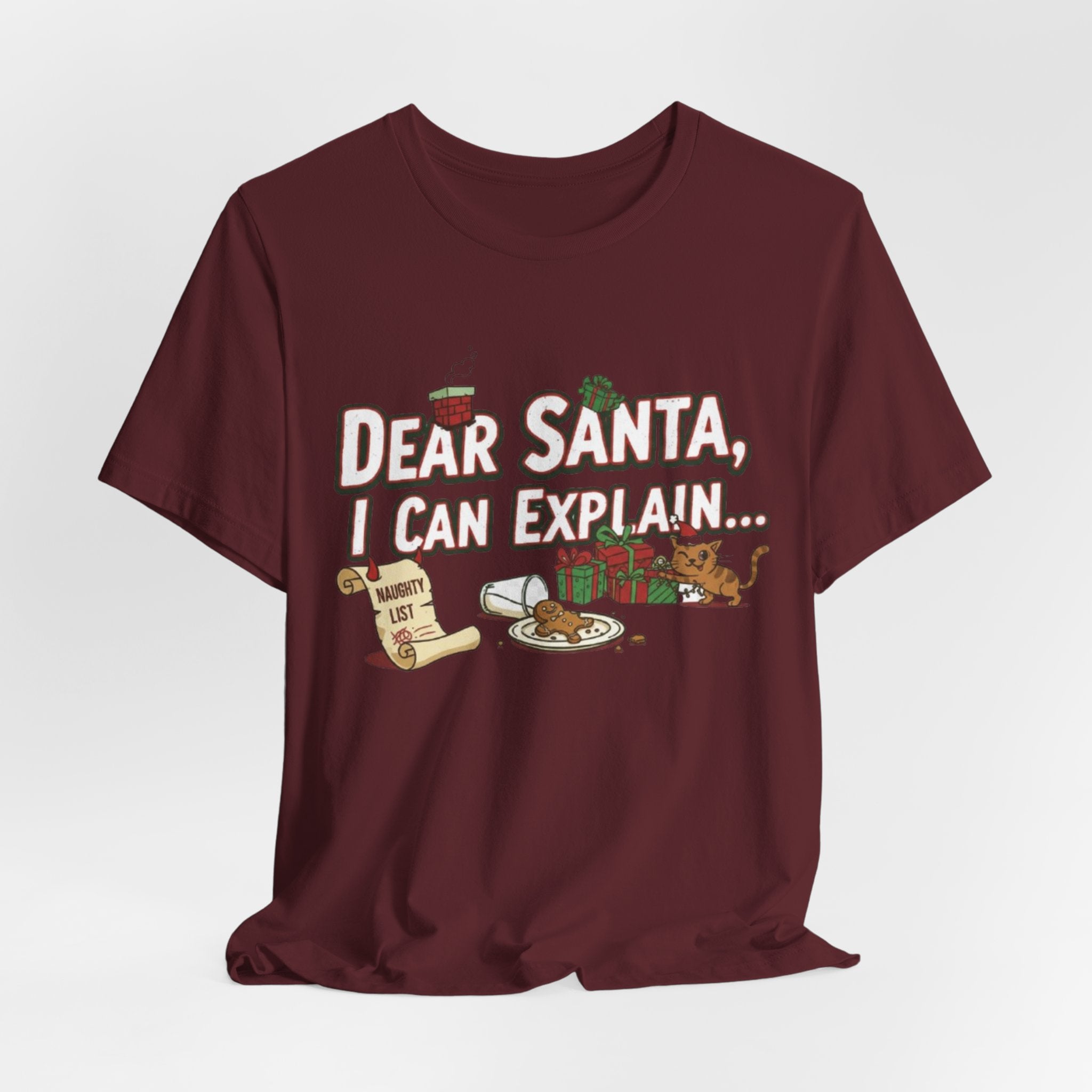 Dear Santa I Can Explain Christmas Tee