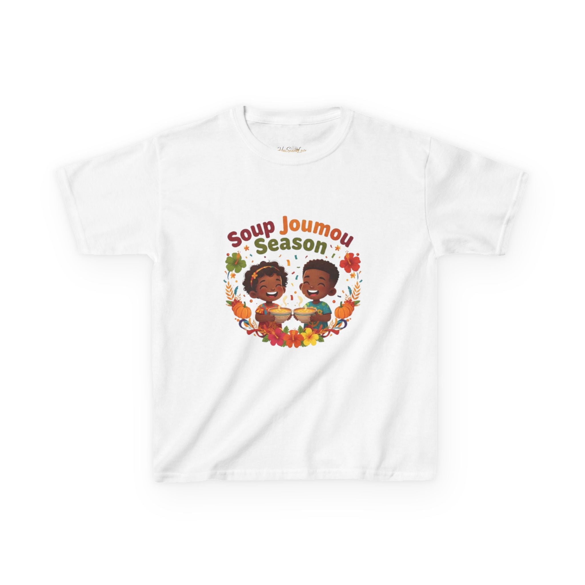 Kids Heavy Cotton™ Tee SOUP JOUMOU SEASON!