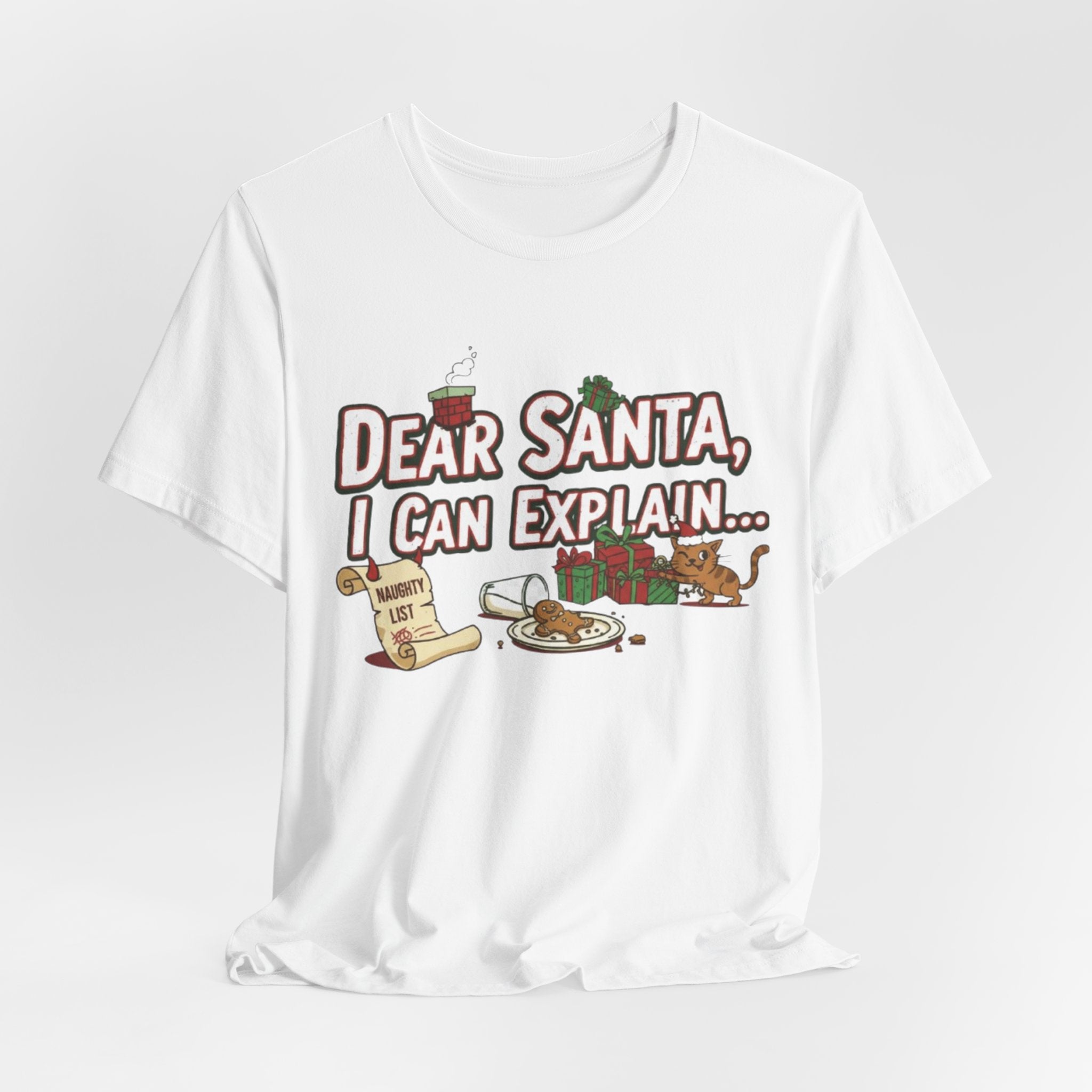 Dear Santa I Can Explain Christmas Tee