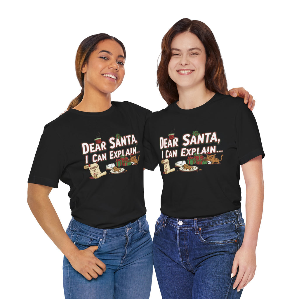 Dear Santa I Can Explain Christmas Tee