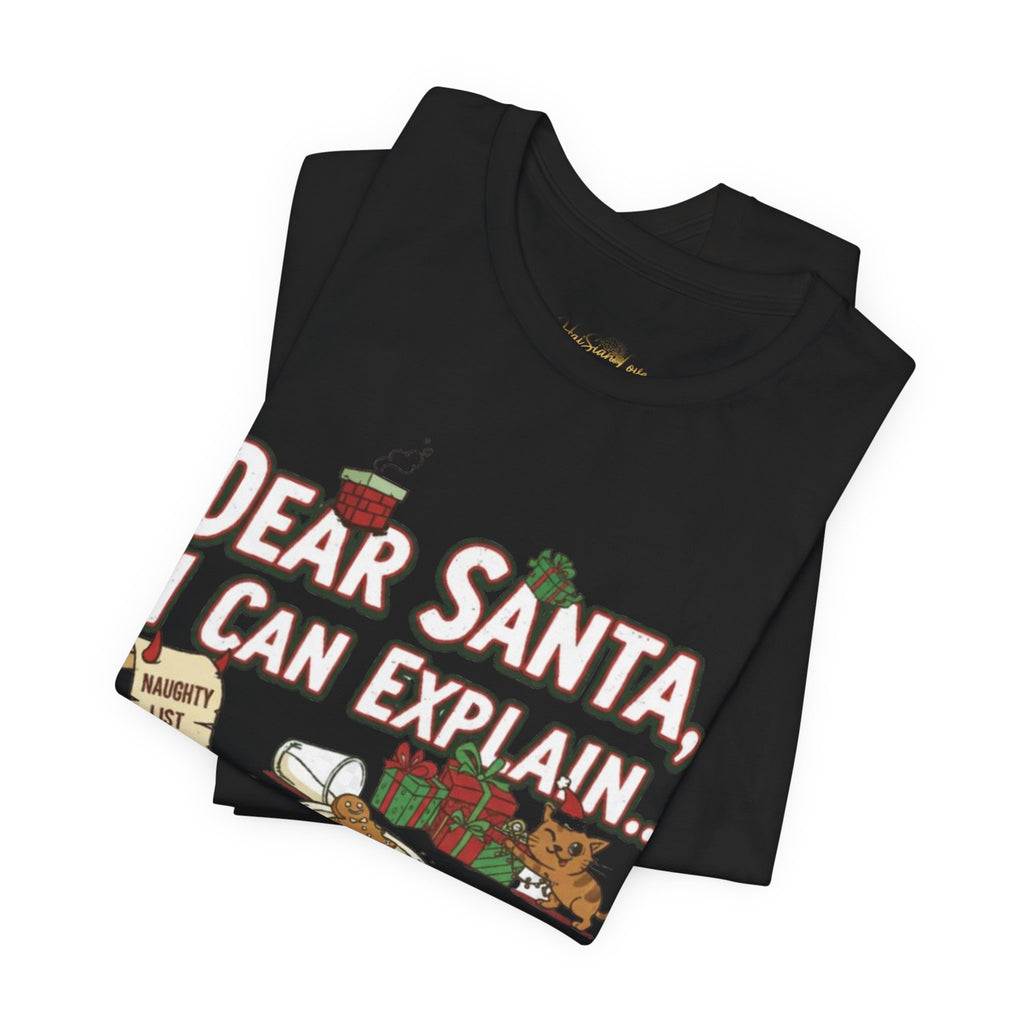Dear Santa I Can Explain Christmas Tee