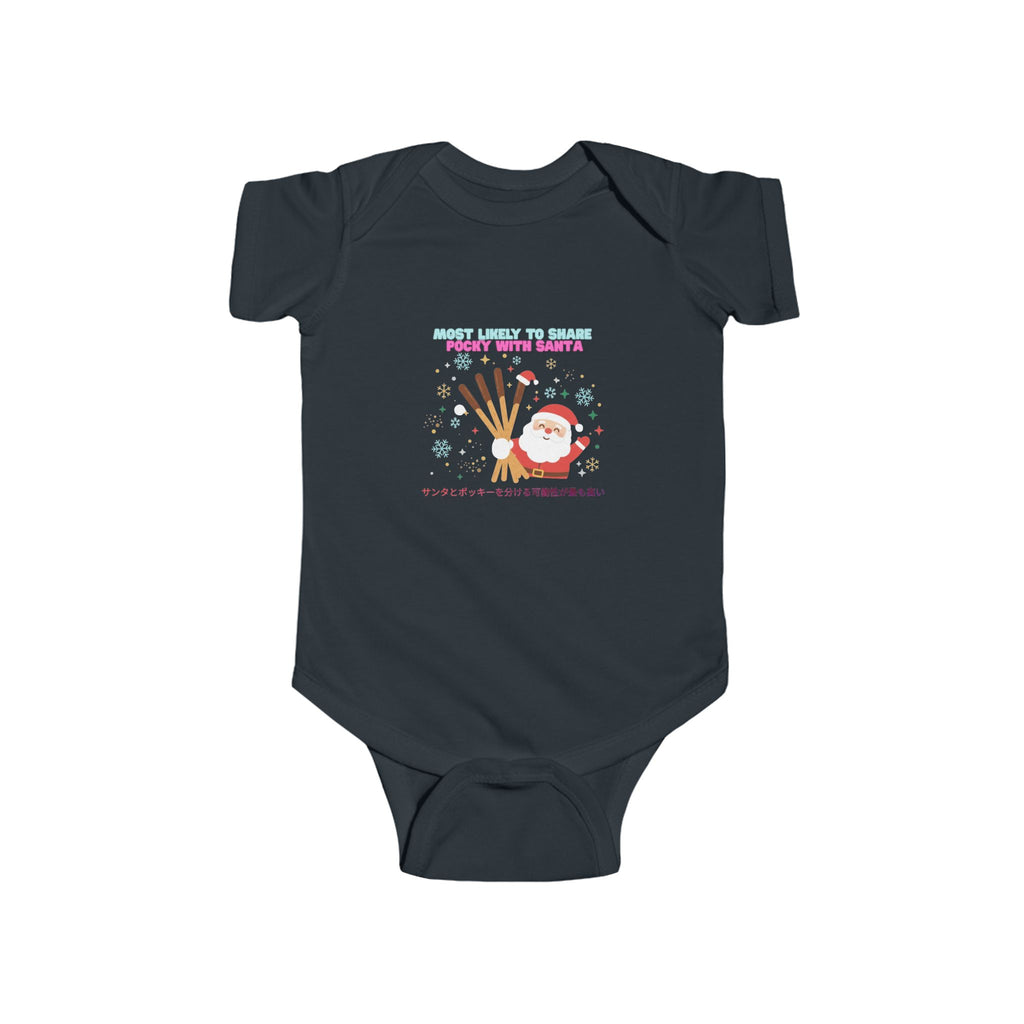 Holiday Baby Bodysuit – 'Santa Claus Is Coming to Town' Cute Christmas Infant Onesie