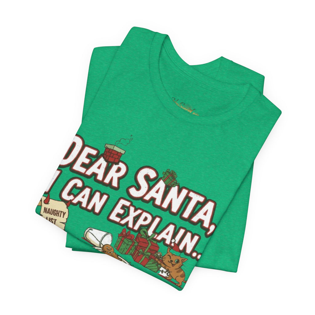 Dear Santa I Can Explain Christmas Tee