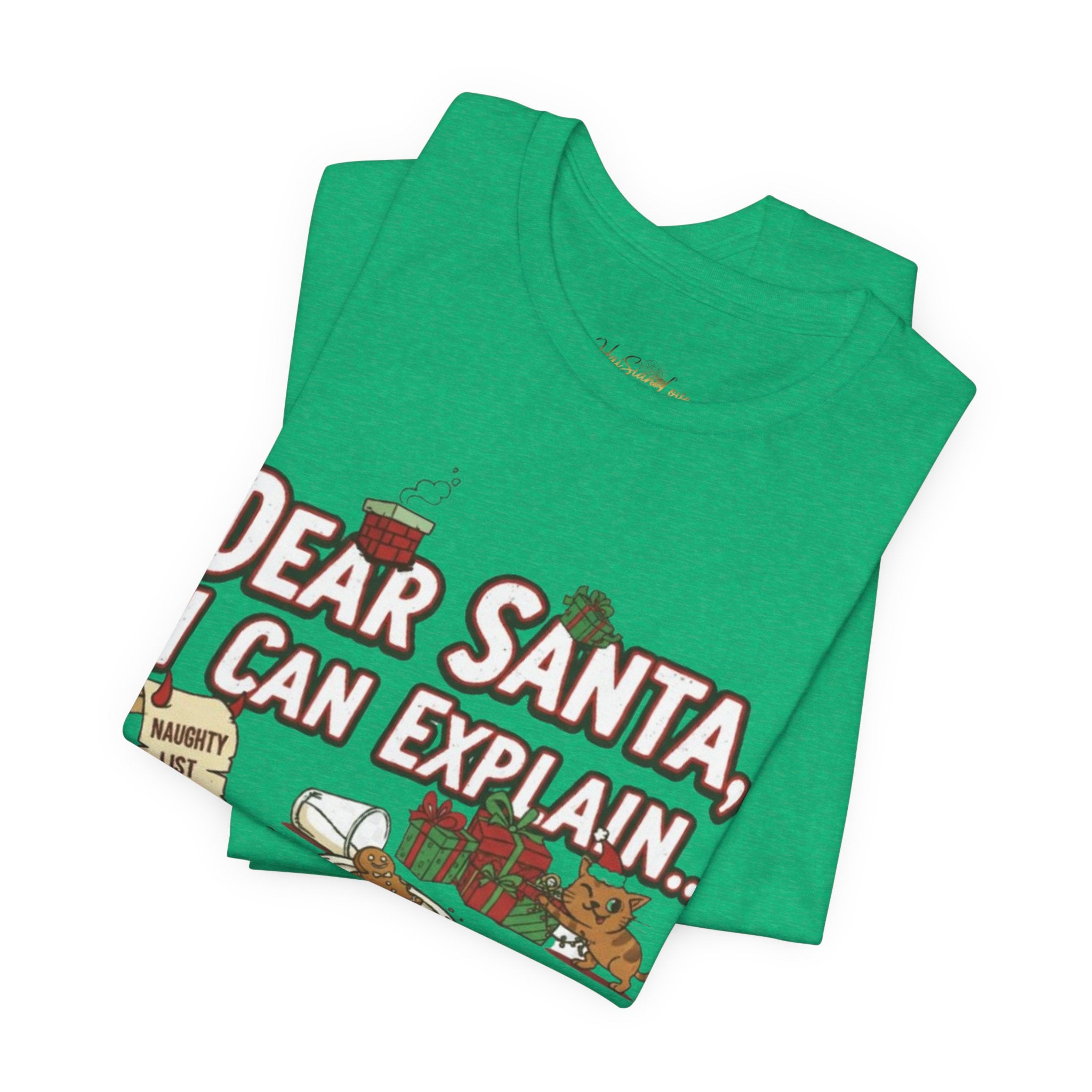 Dear Santa I Can Explain Christmas Tee