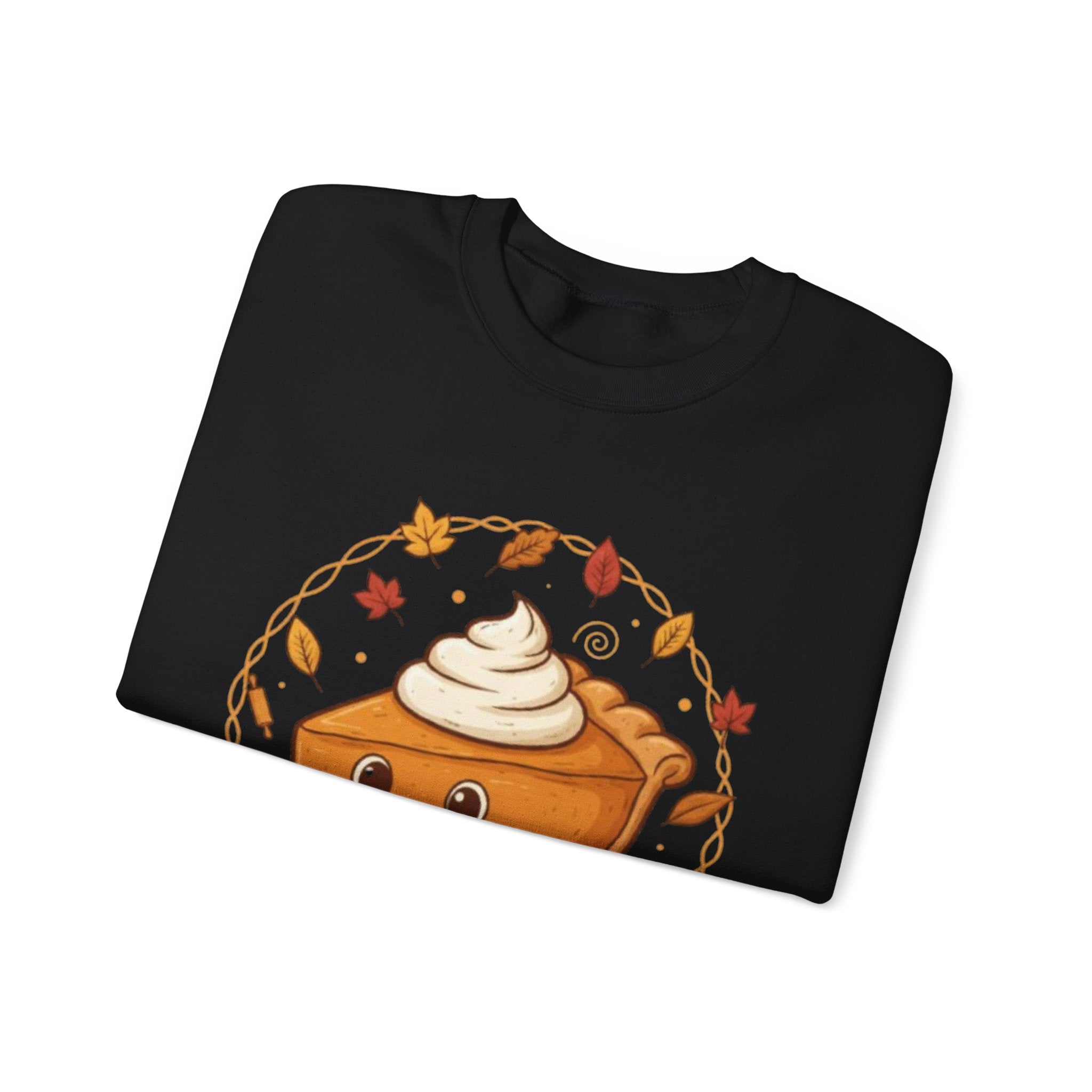 Sweatshirt — "I'm Just Here for the Pie" Cute Thanksgiving Pie Crewneck