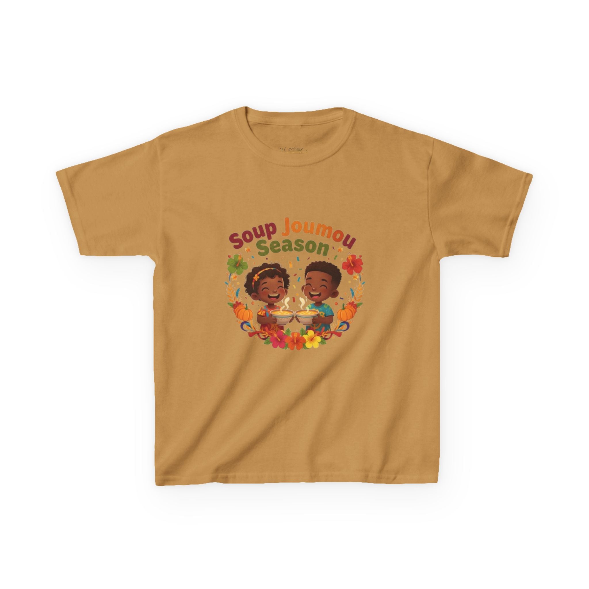 Kids Heavy Cotton™ Tee SOUP JOUMOU SEASON!