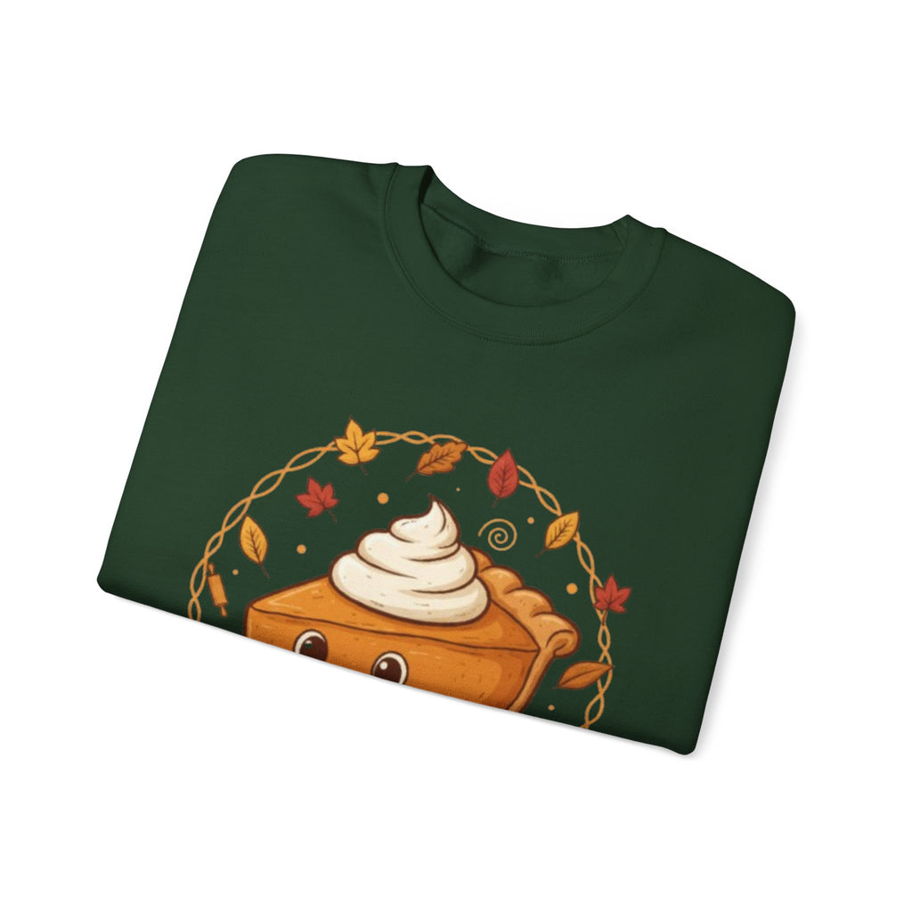 Sweatshirt — "I'm Just Here for the Pie" Cute Thanksgiving Pie Crewneck