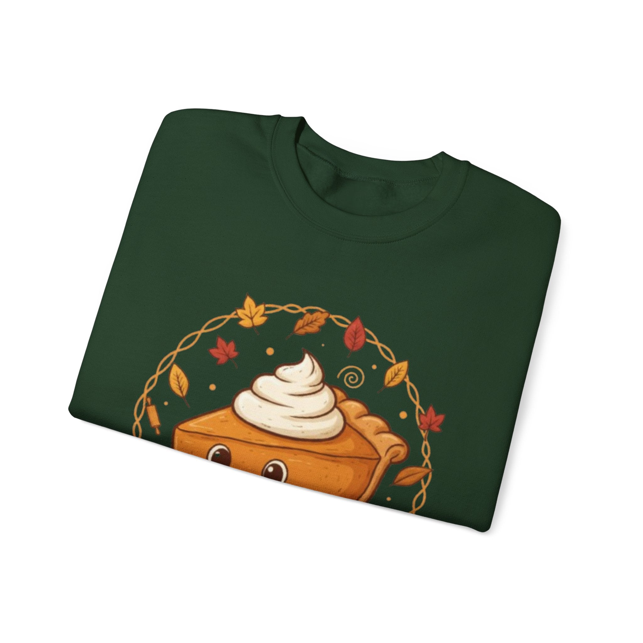 Sweatshirt — "I'm Just Here for the Pie" Cute Thanksgiving Pie Crewneck