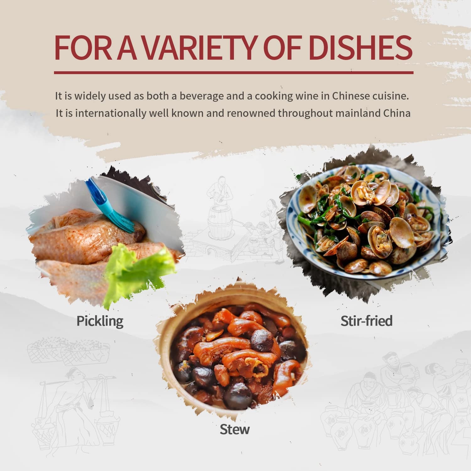 Shaoxing Cooking Wine 21.64 Fl Oz, Missing Secret Ingredient Chinese Cooking Wine, Shaoxing Wine