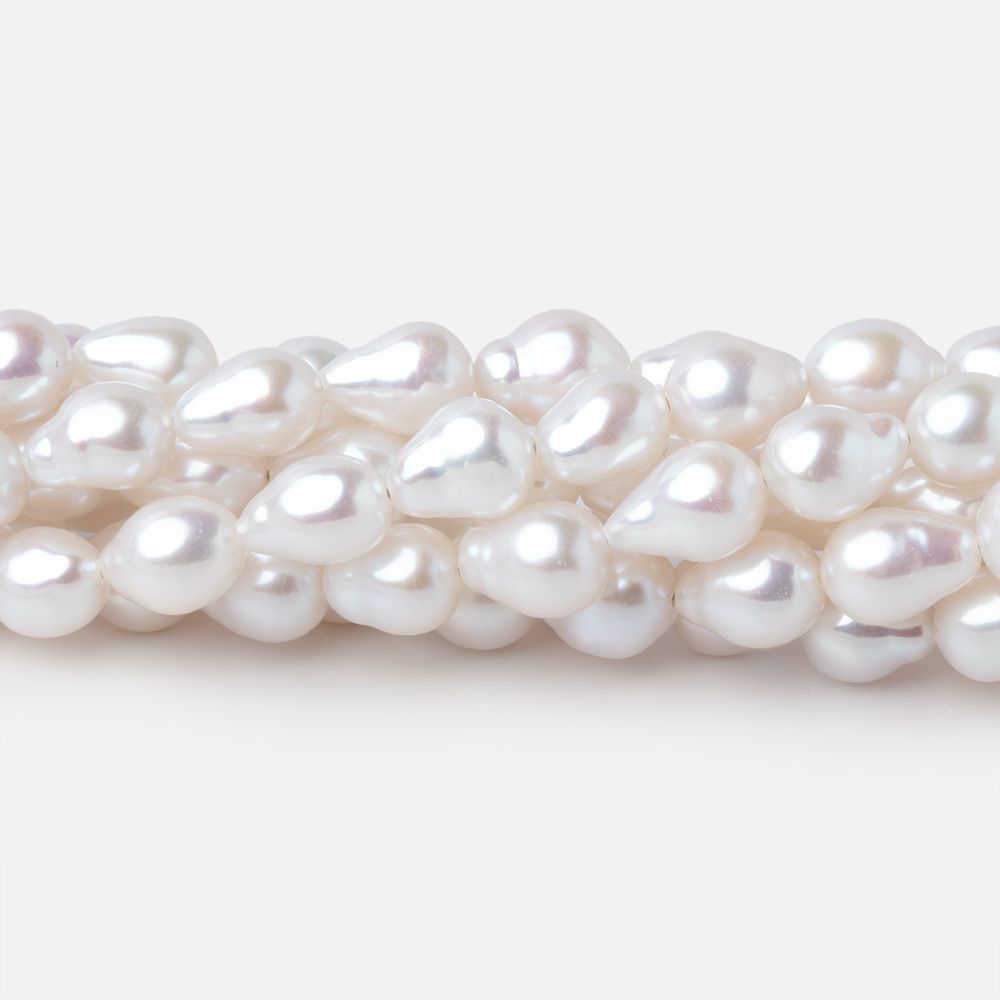 7-8mm White Chinese Akoya Saltwater Pearls 15.5 inch 50 Beads