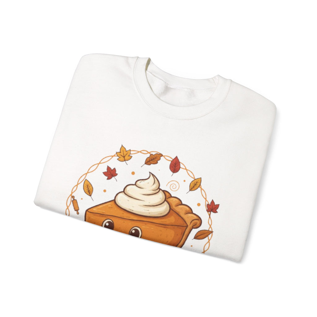 Sweatshirt — "I'm Just Here for the Pie" Cute Thanksgiving Pie Crewneck