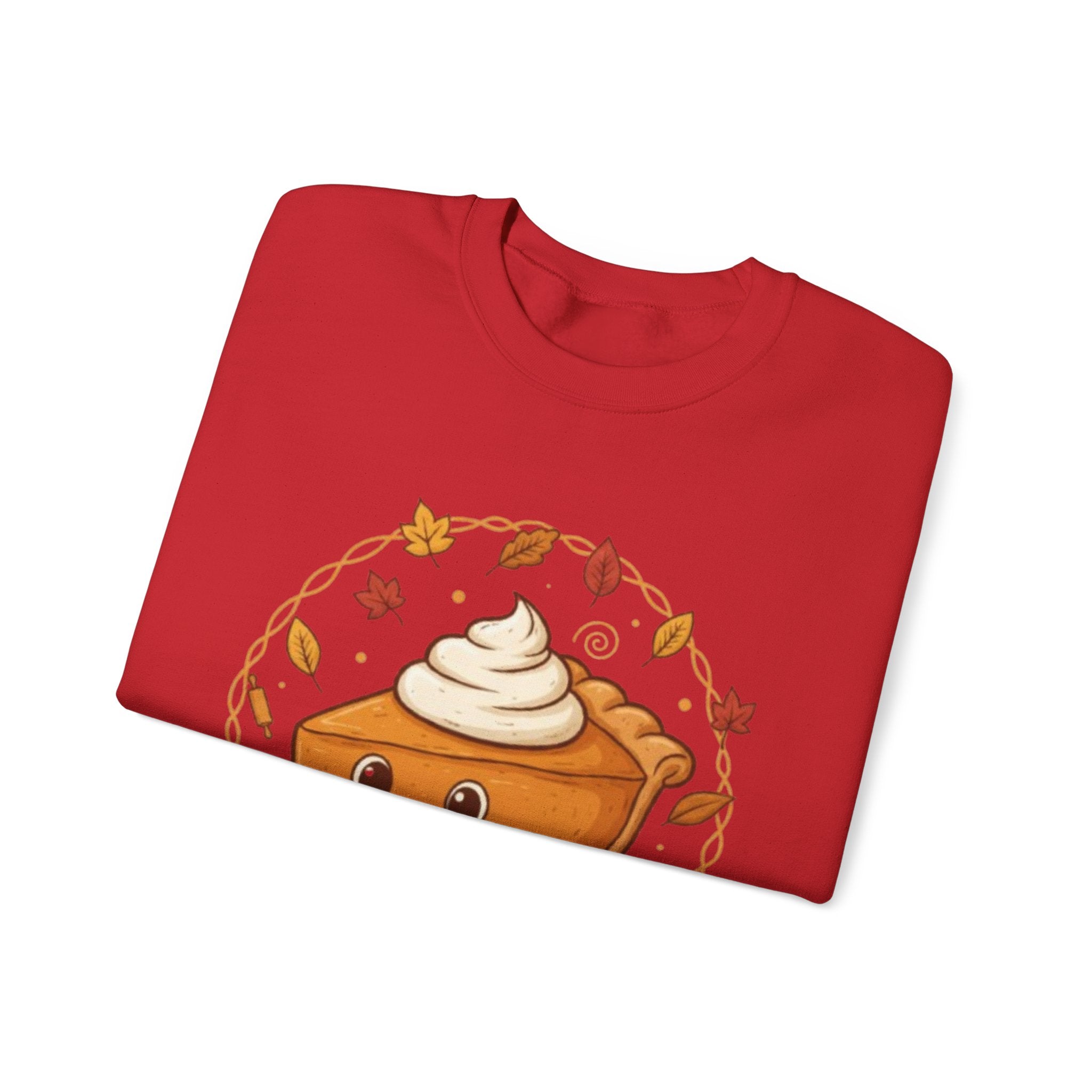 Sweatshirt — "I'm Just Here for the Pie" Cute Thanksgiving Pie Crewneck