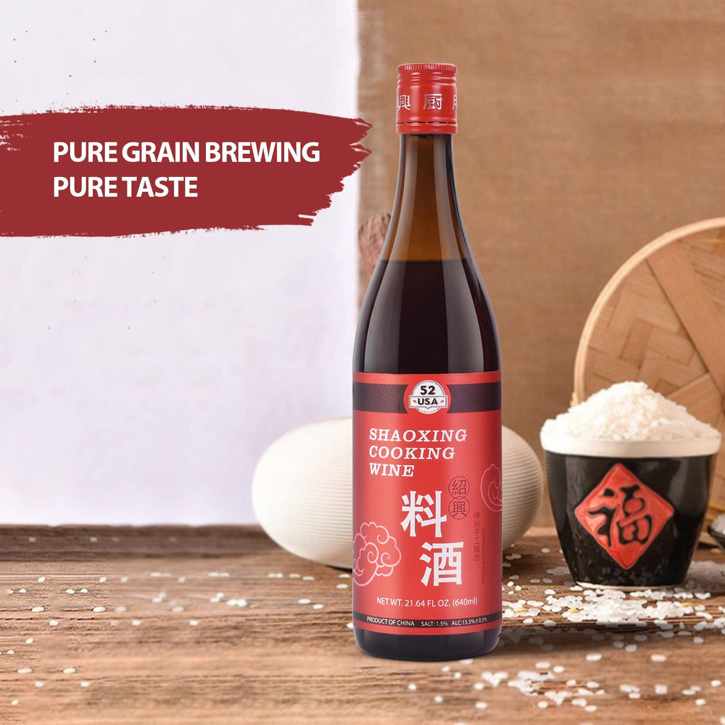 Shaoxing Cooking Wine 21.64 Fl Oz, Missing Secret Ingredient Chinese Cooking Wine, Shaoxing Wine