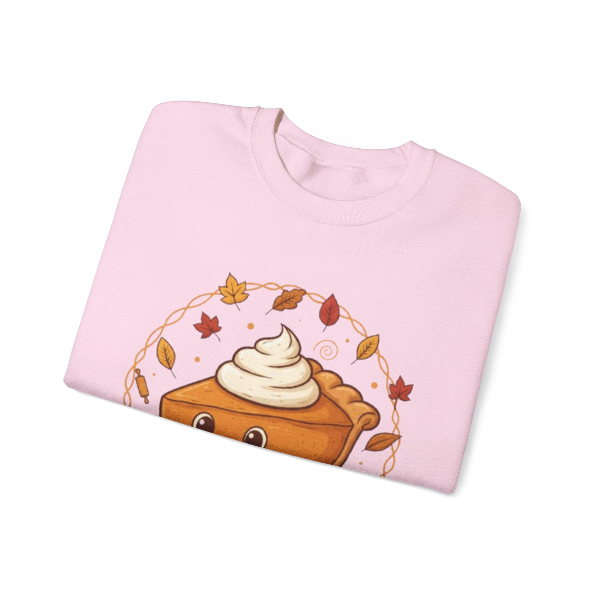 Sweatshirt — "I'm Just Here for the Pie" Cute Thanksgiving Pie Crewneck