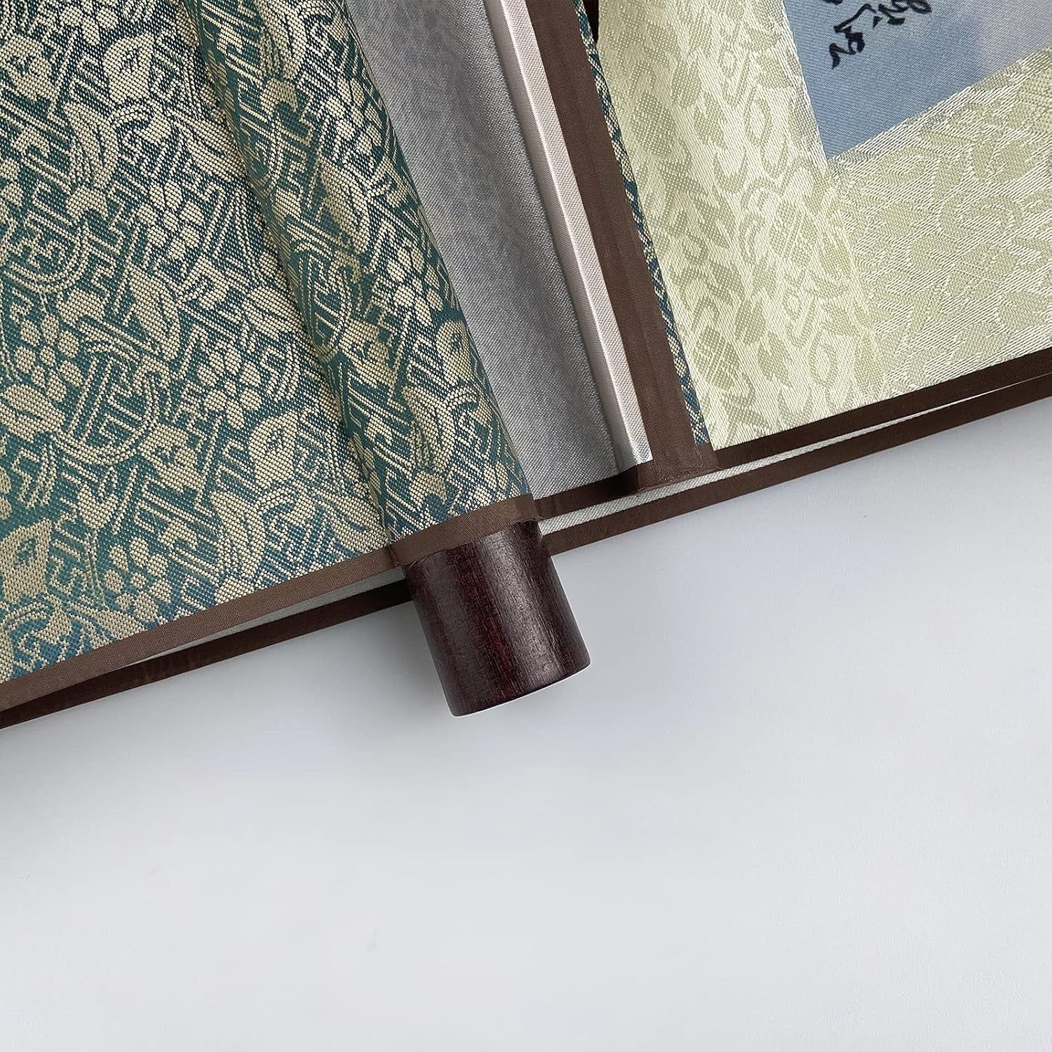 Asian Wall Decor Beautiful Silk Scroll Painting Oriental Decor Chinese Art Wall Scroll Hanging Painting Scroll (36.2 X 12 In) (C9)