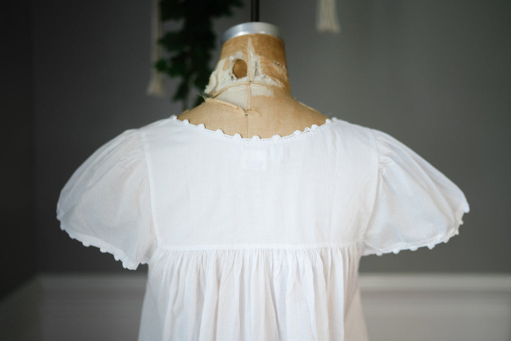 Cap Sleeve Garland Nightgown - Mixed