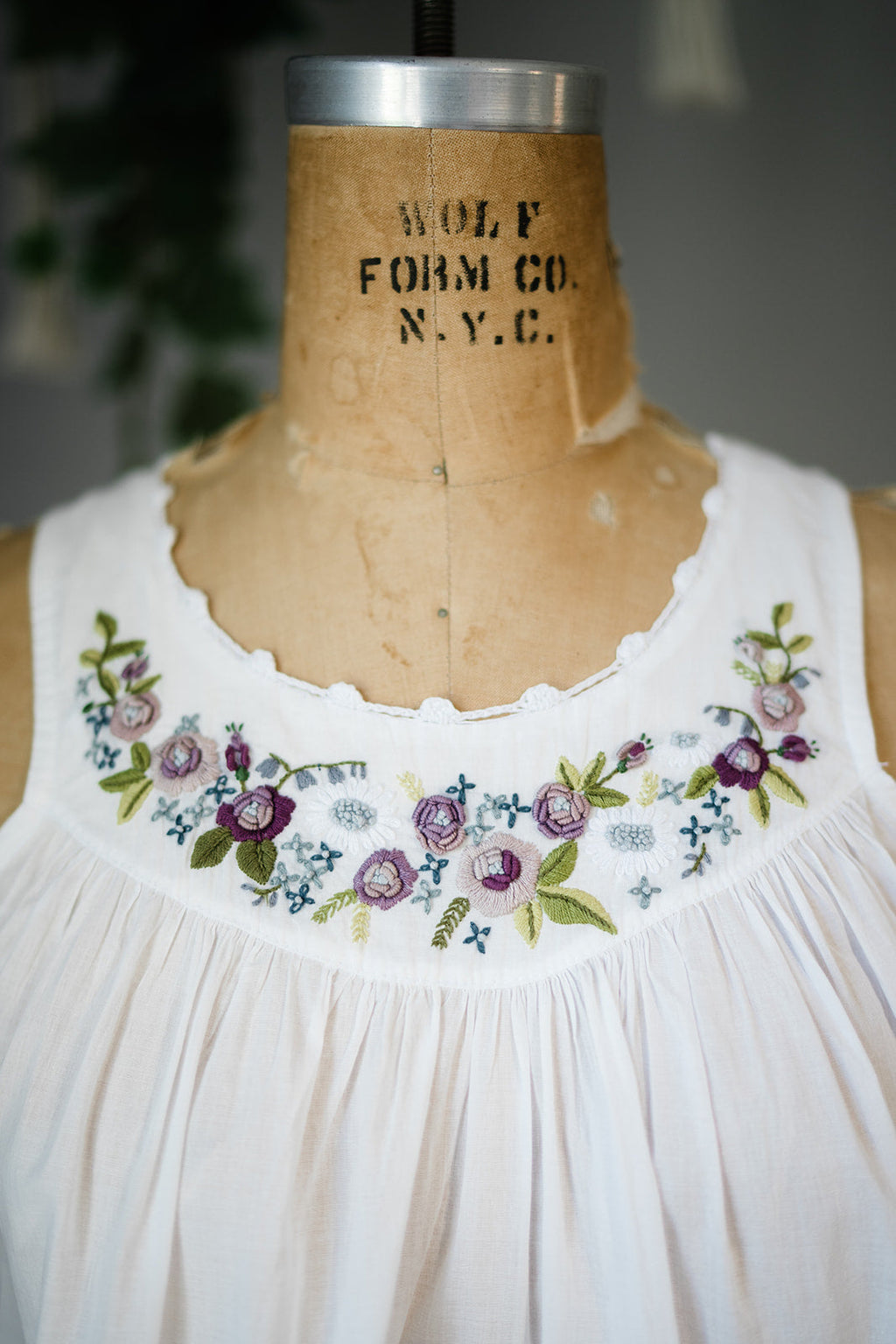 Rosebud Nightgown - Purple