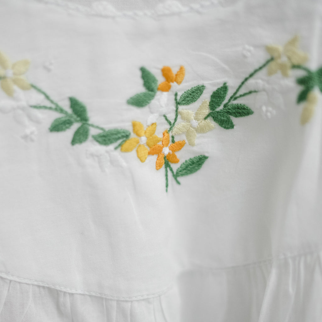 The Sarah Garland Nightgown - Yellow