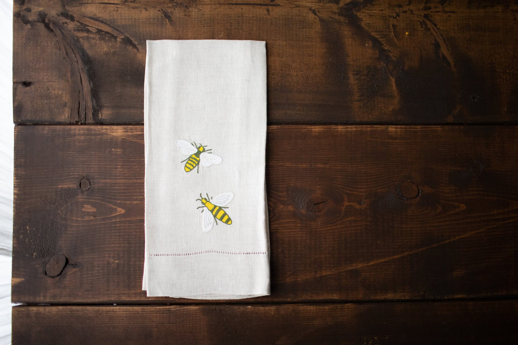 Tea Towel - Buzzing Bees