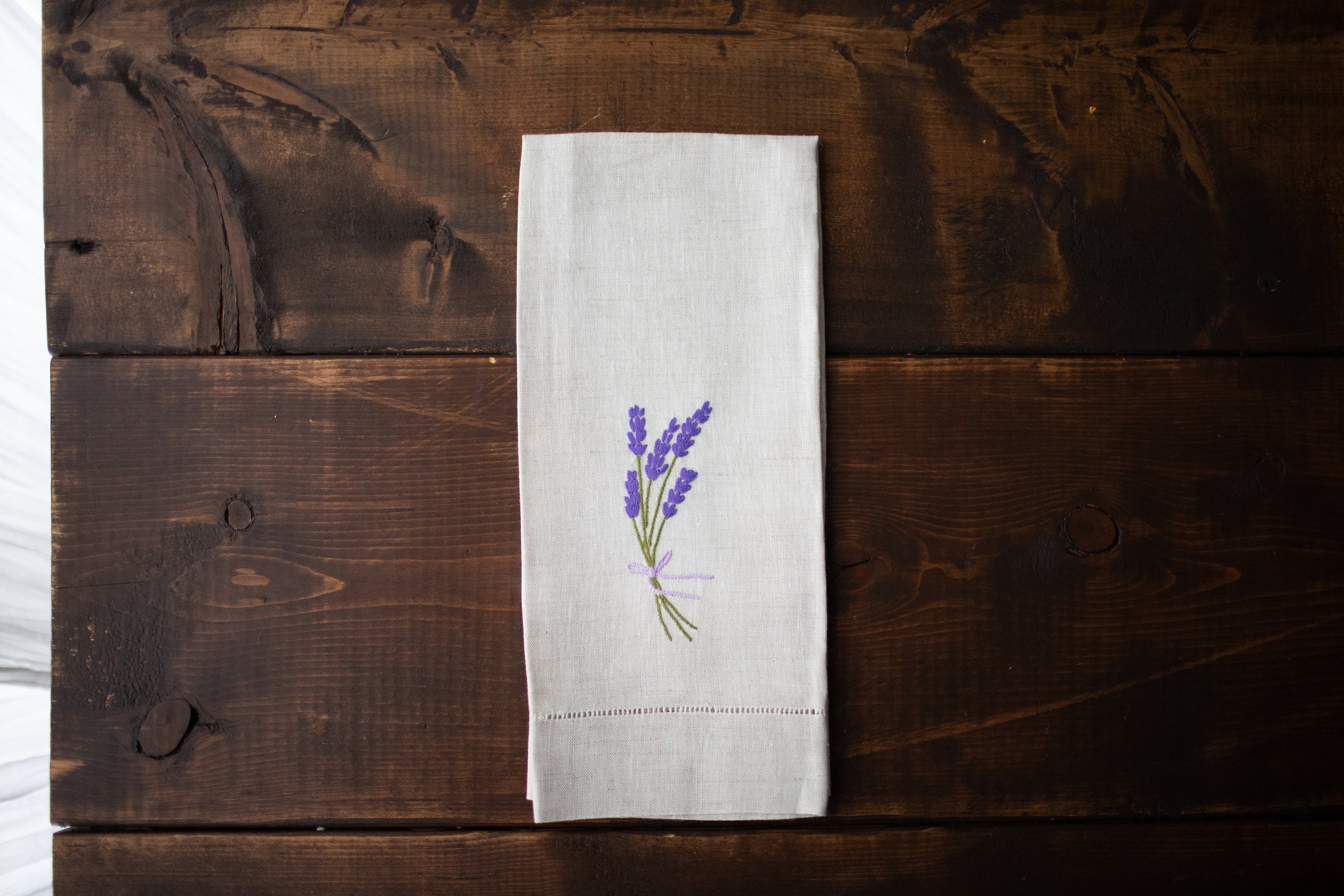 Tea Towel - Lavender Sprig
