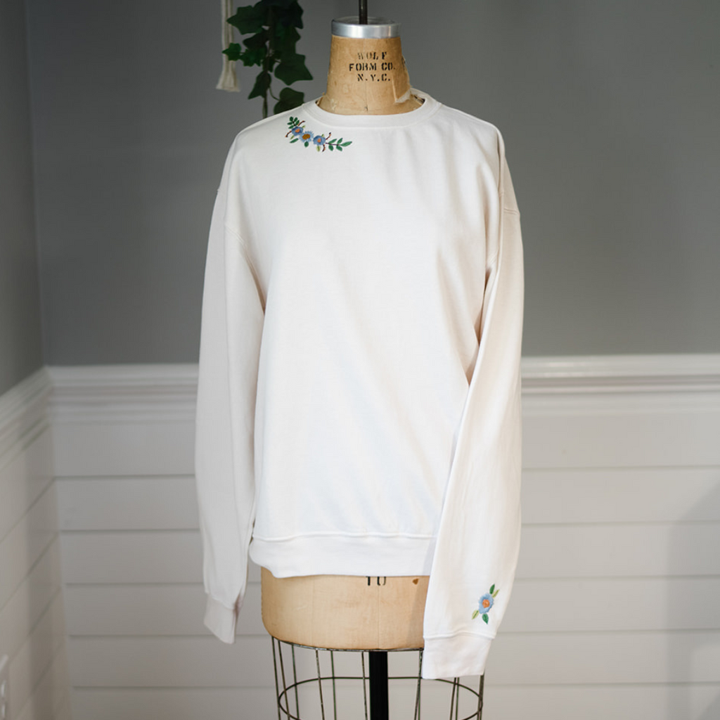 Limited Edition Floral Adult Sweatshirt