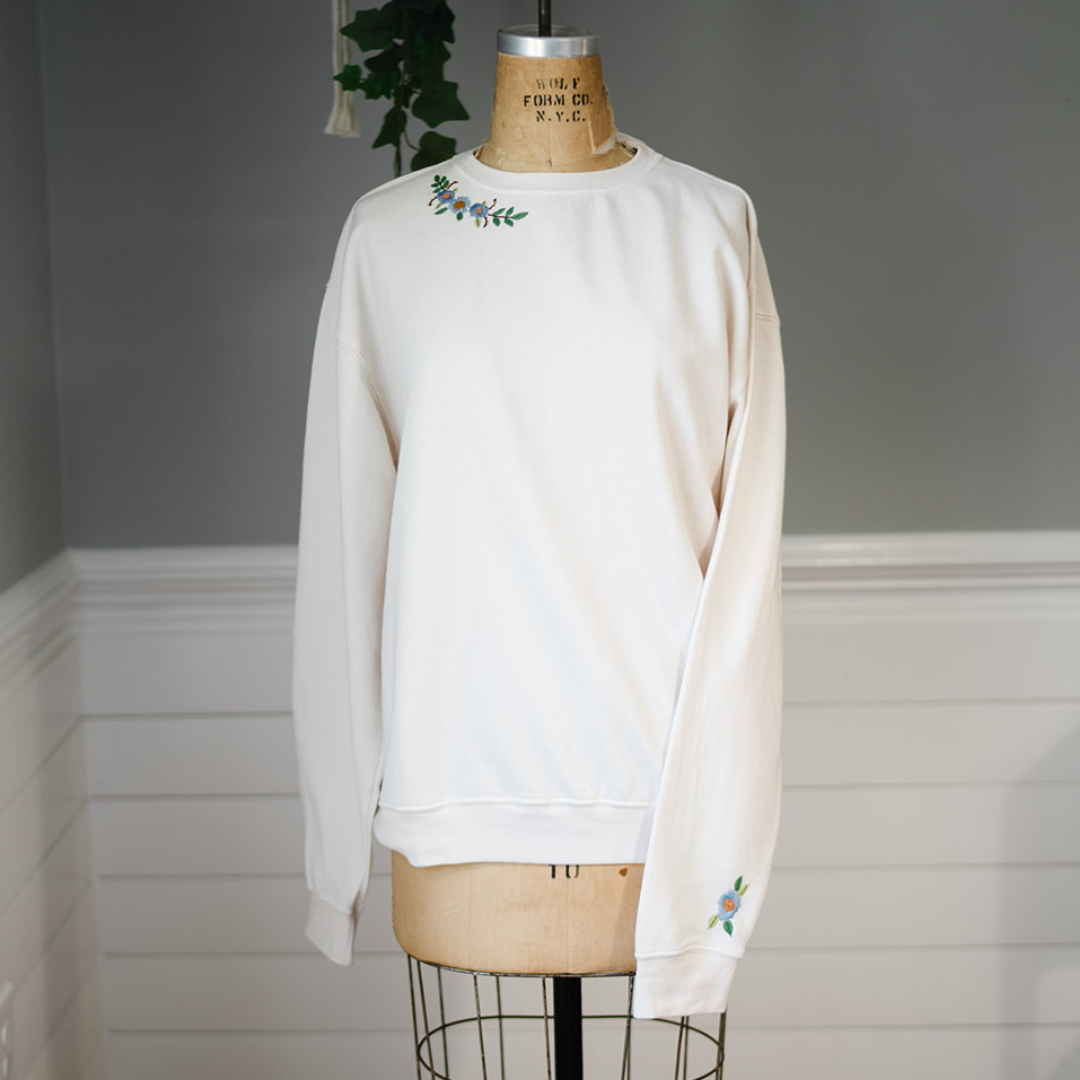 Limited Edition Floral Adult Sweatshirt