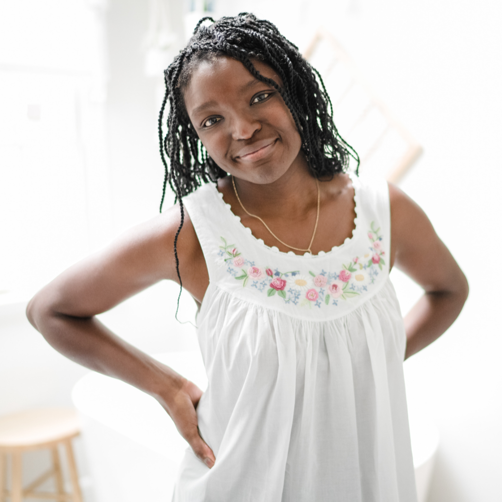 Rosebud Nightgown - Pink