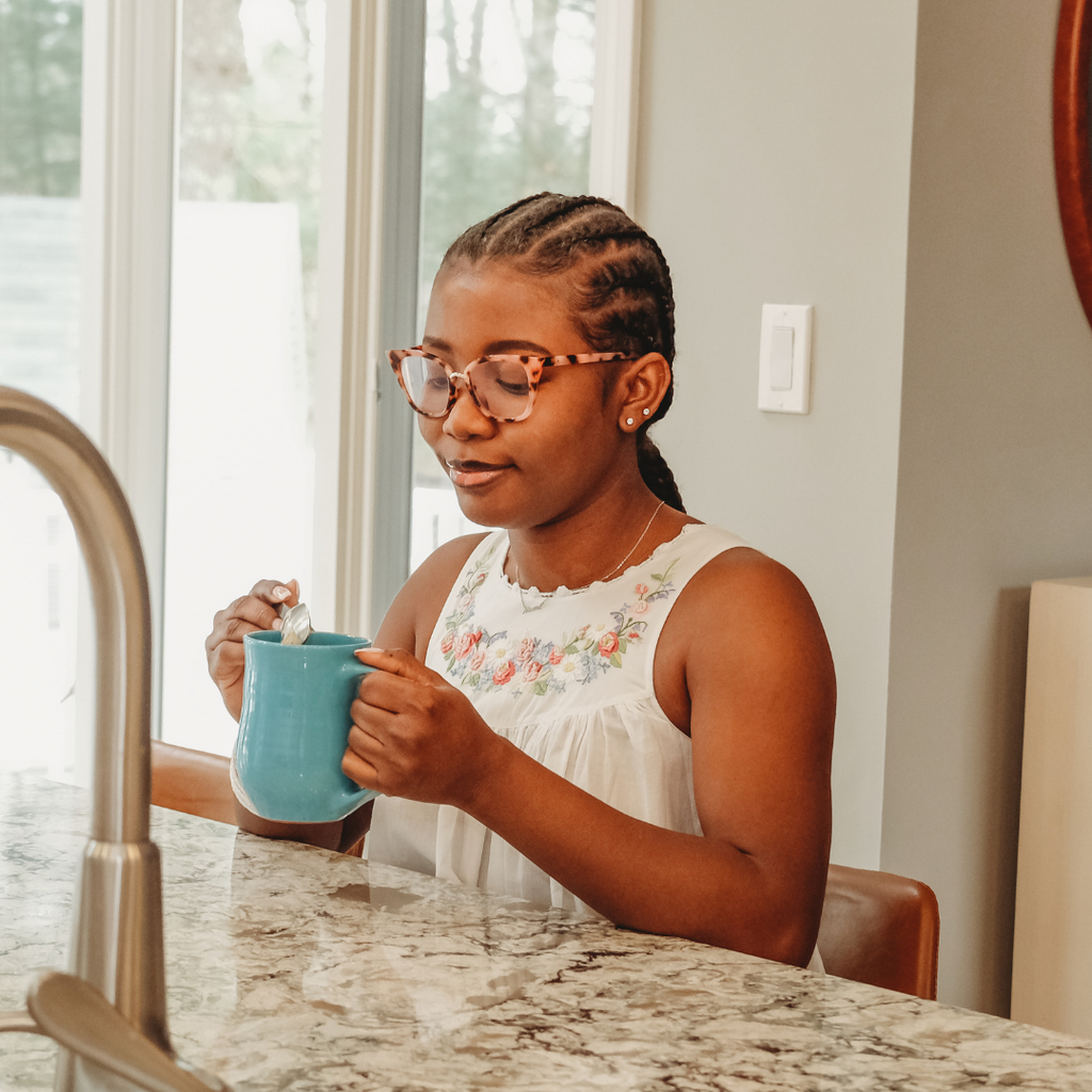 Rosebud Nightgown - Blue