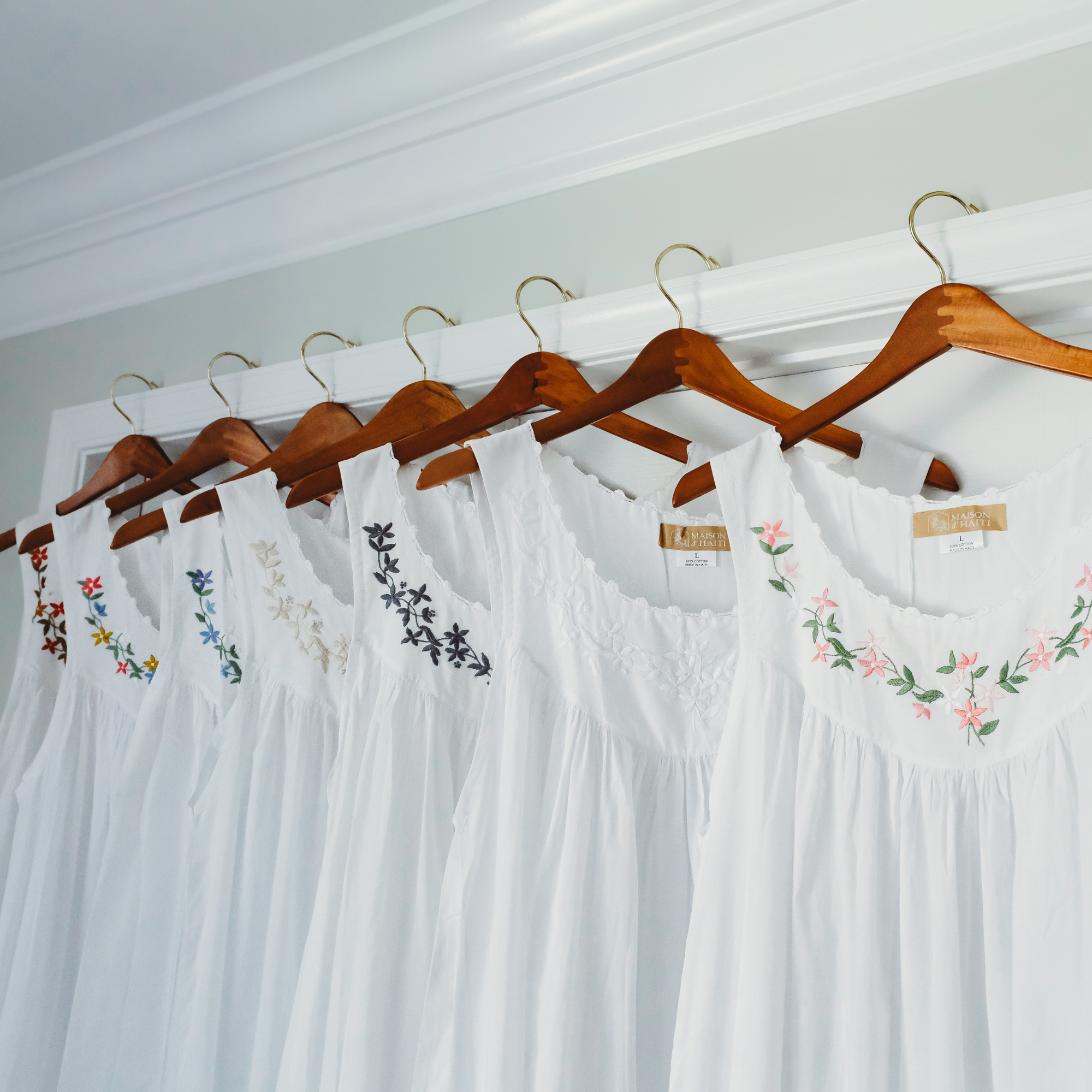 The Sarah Garland Nightgown - Ecru