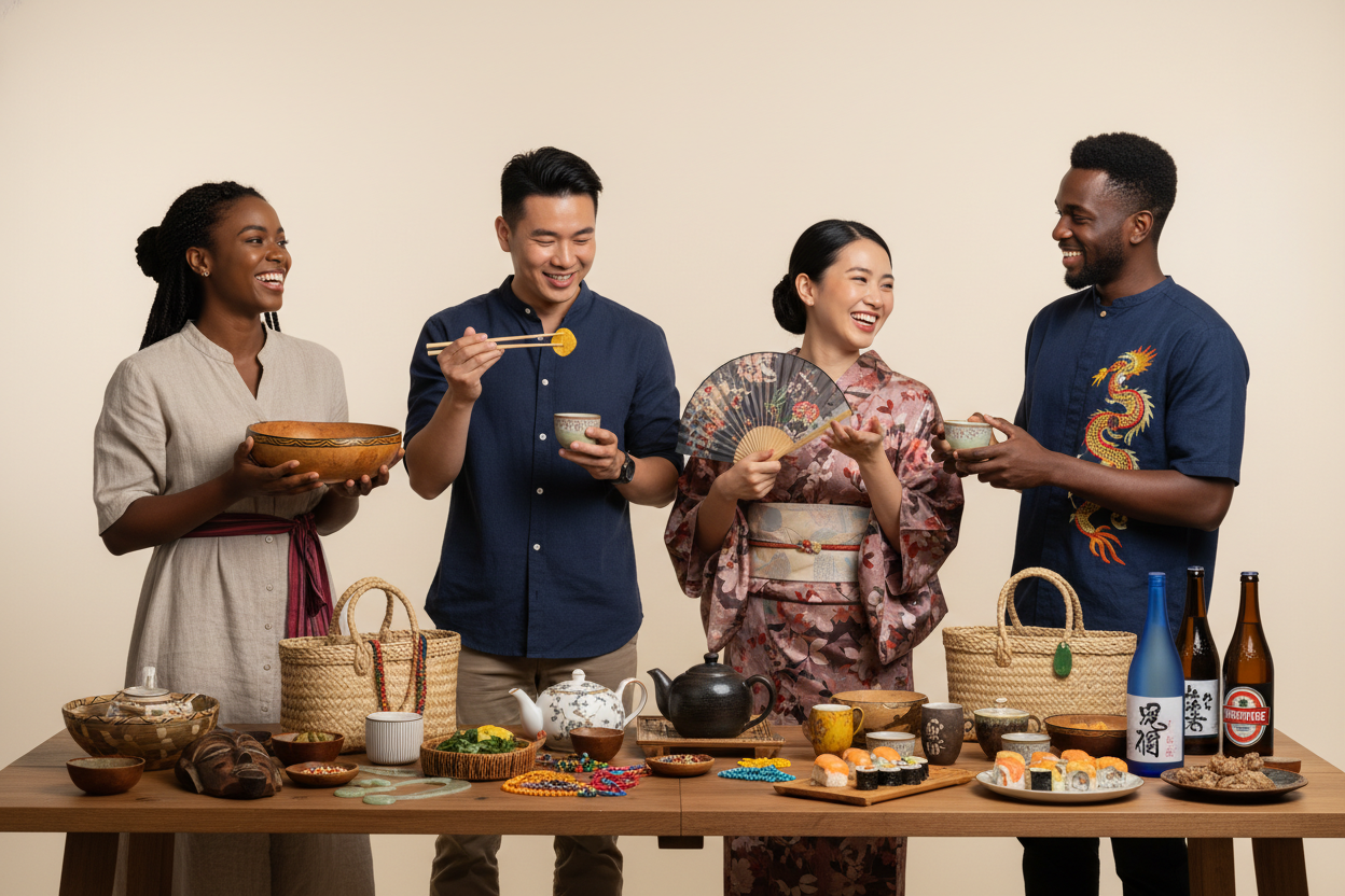 Cultural Fusion - Haitian and East Asian