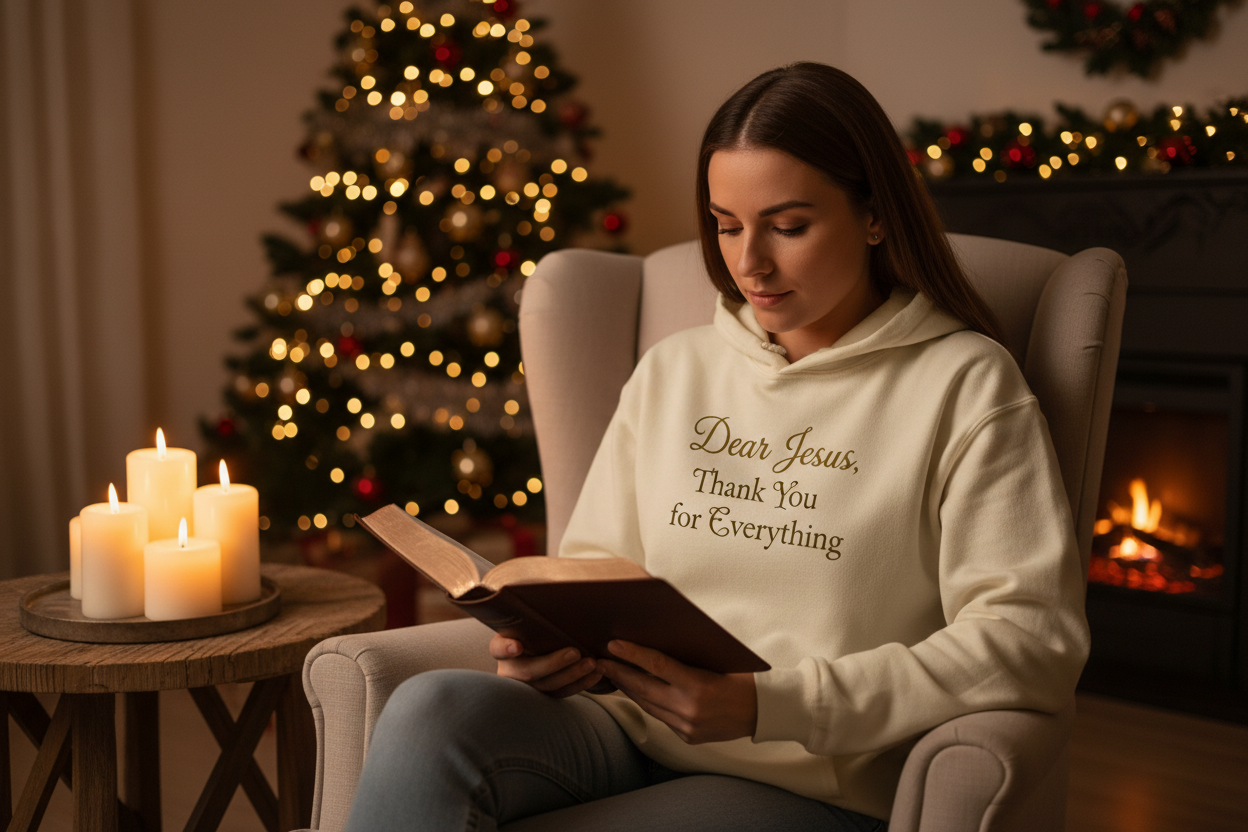 Dear Jesus Hoodie - Bible Reading