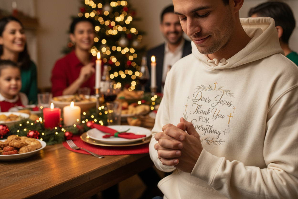 Dear Jesus Hoodie - Family Prayer