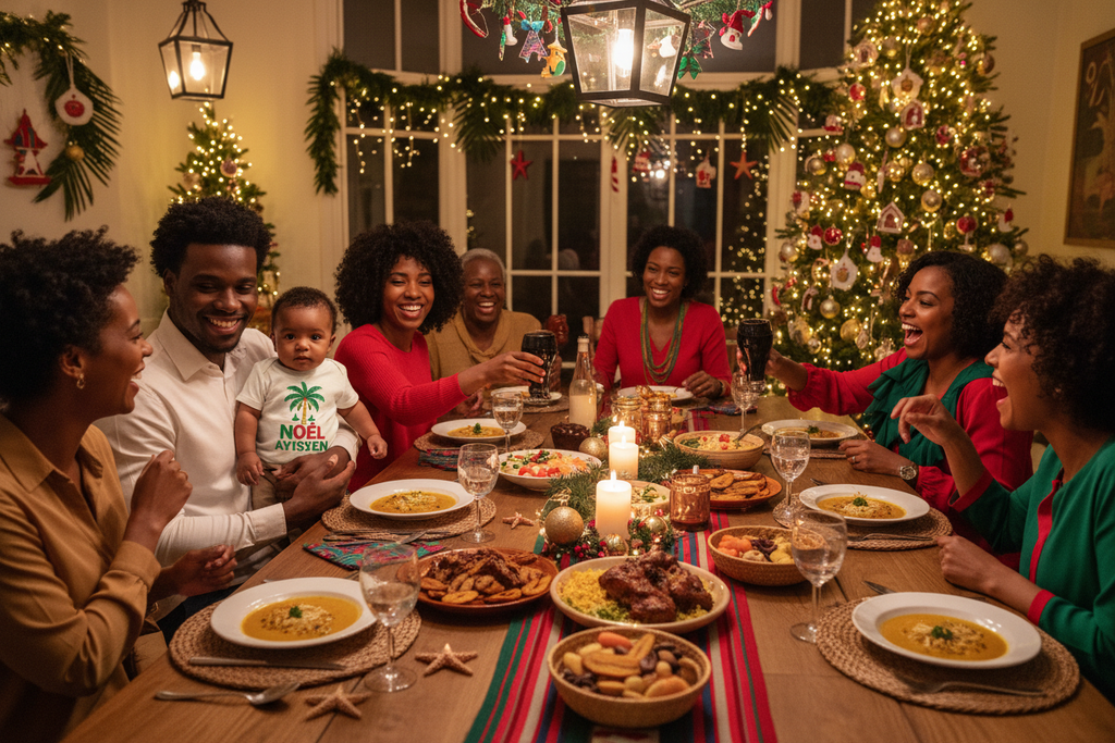 Haitian Baby - Family Dinner