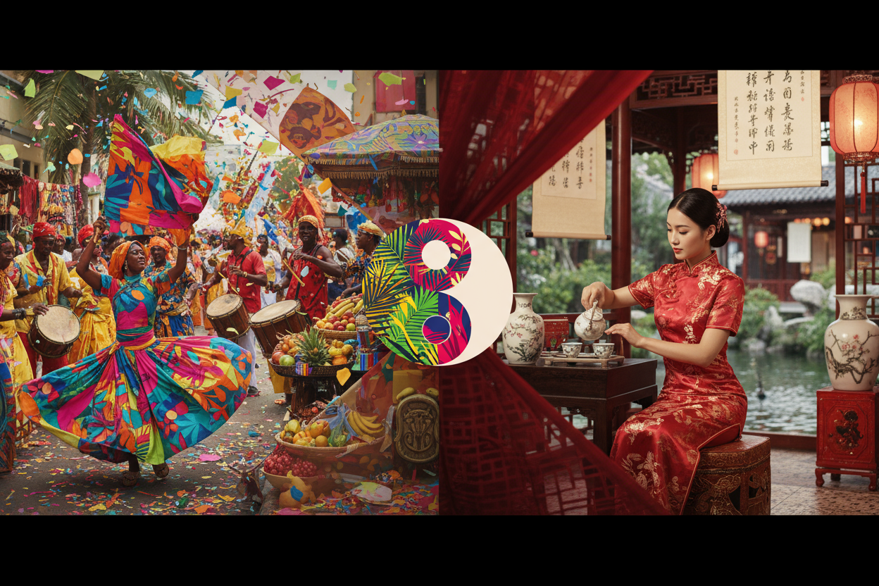 Haitian Zest and Chinese Elegance