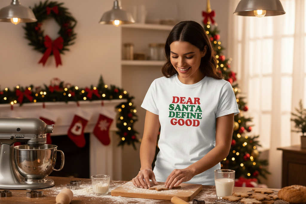 Dear Santa - Baking Cookies