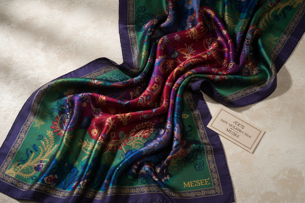  MEISEE mulberry silk scarf?